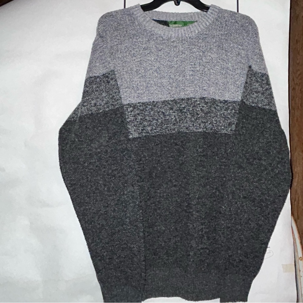 Stillwater Men’s Size 2XL Gray Ombré Sweater